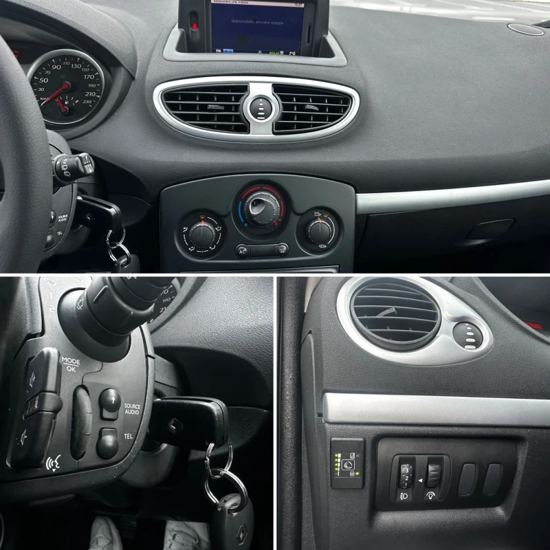 Renault Clio 1.2 16V GAZ* Navi* 4 цлиндъра, снимка 13 - Автомобили и джипове - 48453078