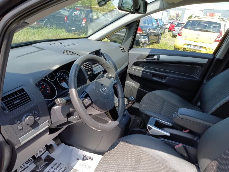 Opel Zafira 2.2-БЕНЗИН-IRMSCHER-FACE-КЛИМА-НАВИ-КОЖА-7МЕСТА-, снимка 7 - Автомобили и джипове - 50421884