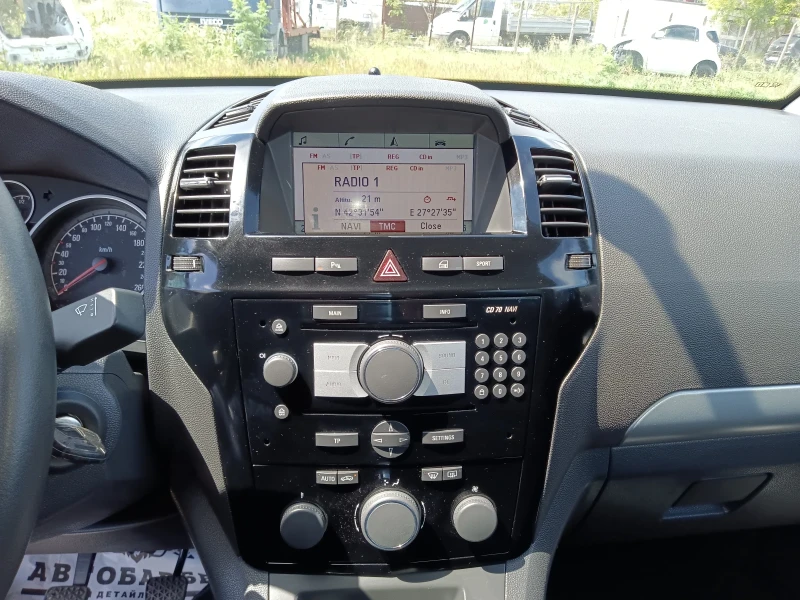 Opel Zafira 2.2-БЕНЗИН-IRMSCHER-FACE-КЛИМА-НАВИ-КОЖА-7МЕСТА-, снимка 12 - Автомобили и джипове - 50421884
