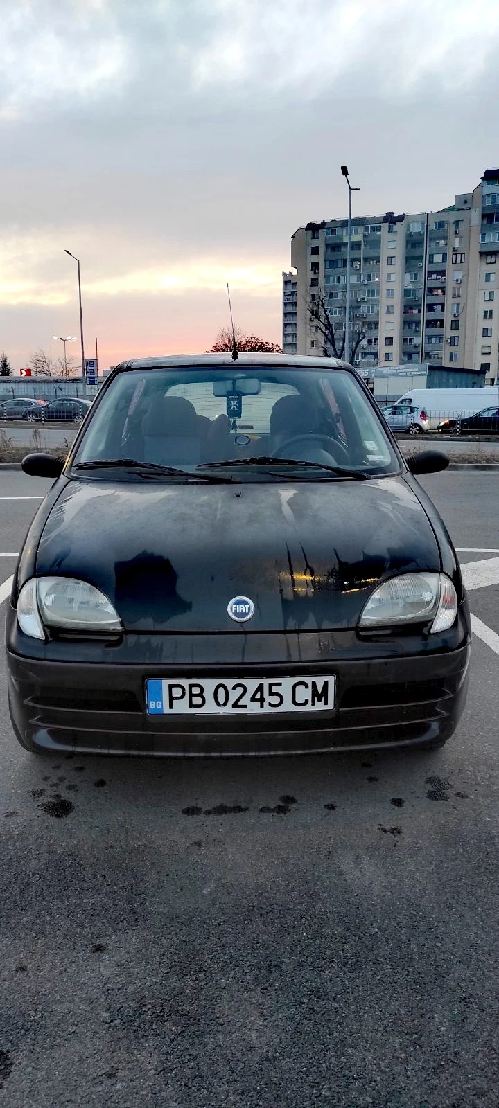 Fiat Cinquecento, снимка 1 - Автомобили и джипове - 48425282