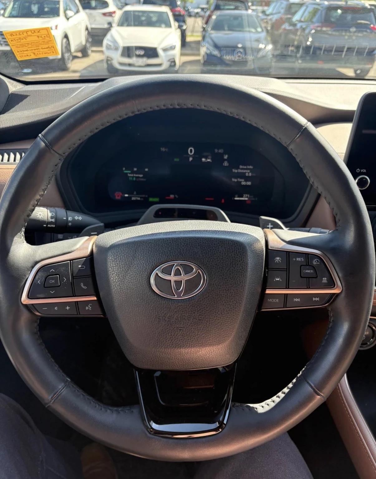 Toyota Grand Highlander HYBRID PLATINUM ОБДУХВАНЕ ОТЗАД  HUD 360 AWD, снимка 5 - Автомобили и джипове - 54981908