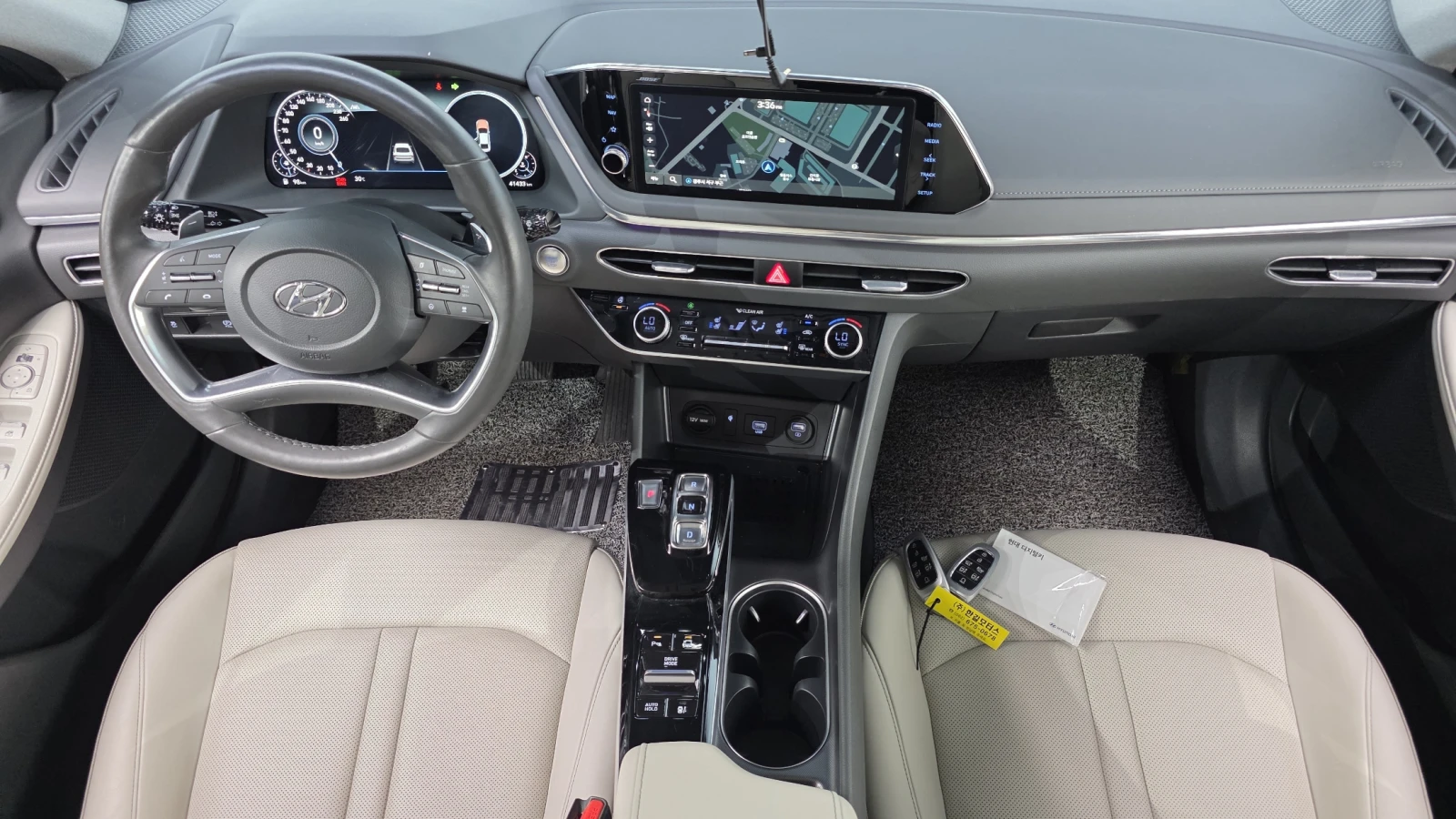 Hyundai Sonata 1.6T Inspiration* BLIND SPOT* HUD* КРАЙНА ЦЕНА, снимка 7 - Автомобили и джипове - 55243923