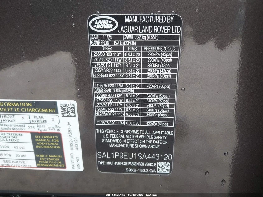 Land Rover Range rover 3.0l Sport P360 Se, снимка 9 - Автомобили и джипове - 53847381