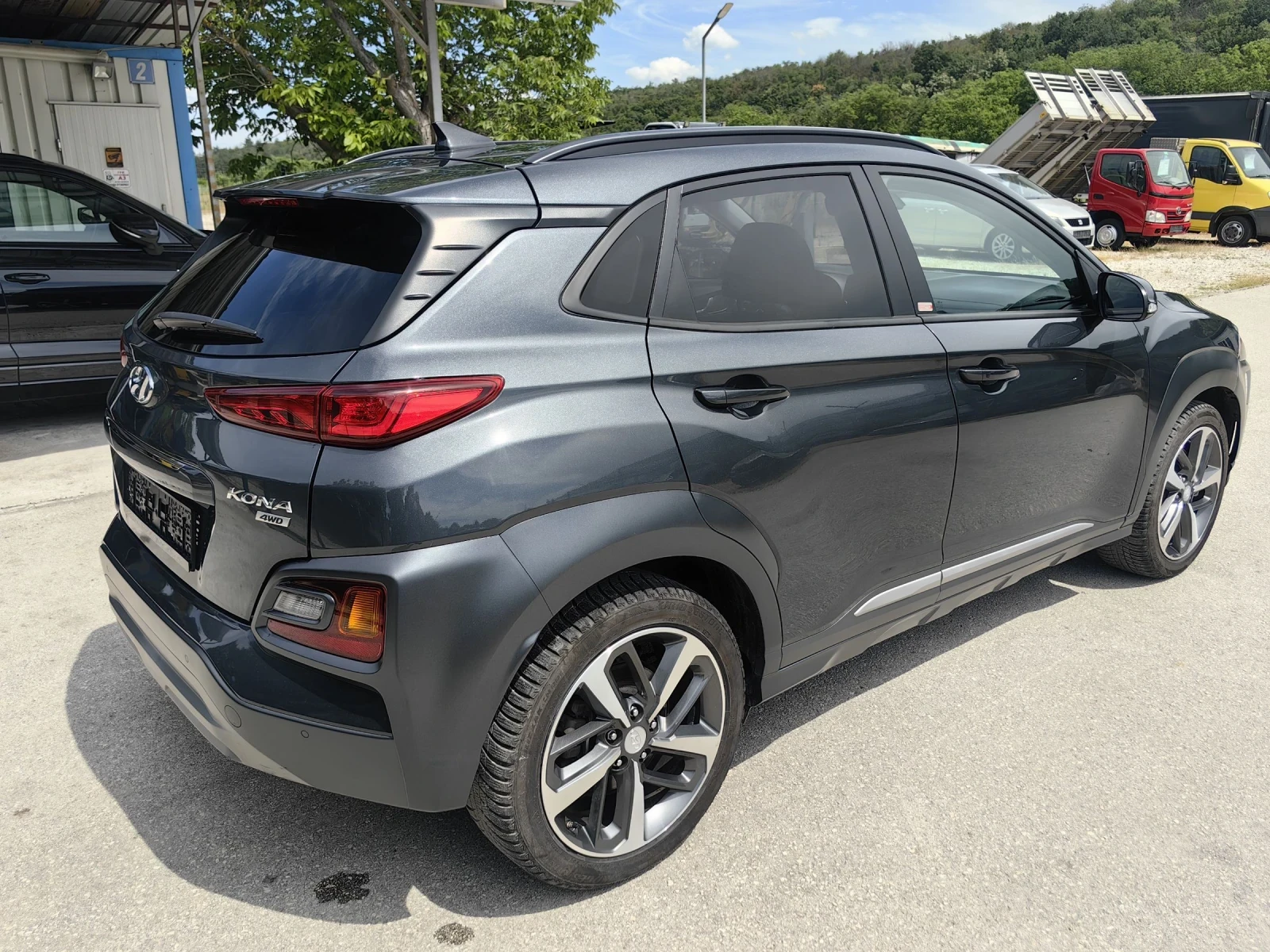 Hyundai Kona 55х.КМ/1.6T/177KC/4x4/ШВЕЙЦАРИЯ/VERTEX, снимка 5 - Автомобили и джипове - 54944464
