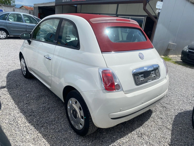 Fiat 500 1.2i avtomat kabrio evro5b, снимка 4 - Автомобили и джипове - 46355107