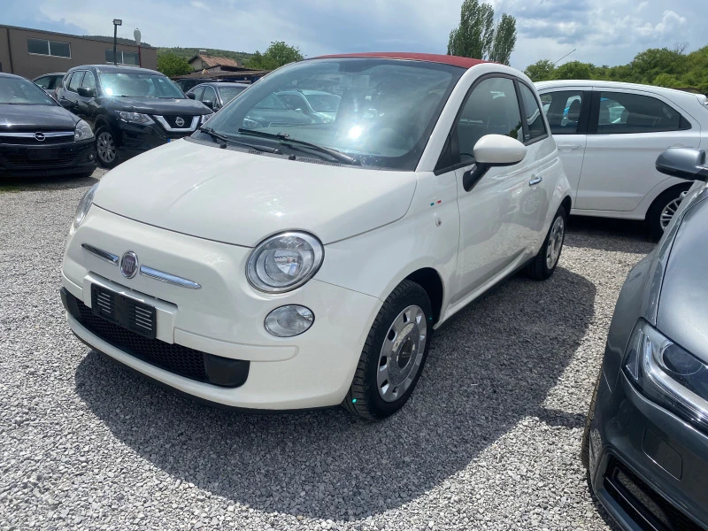 Fiat 500 1.2i avtomat kabrio evro5b, снимка 3 - Автомобили и джипове - 46355107