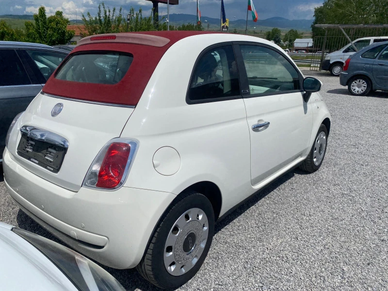 Fiat 500 1.2i avtomat kabrio evro5b, снимка 6 - Автомобили и джипове - 46355107