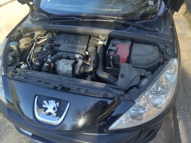 Peugeot 308 1.6 HDI, снимка 9 - Автомобили и джипове - 48392263