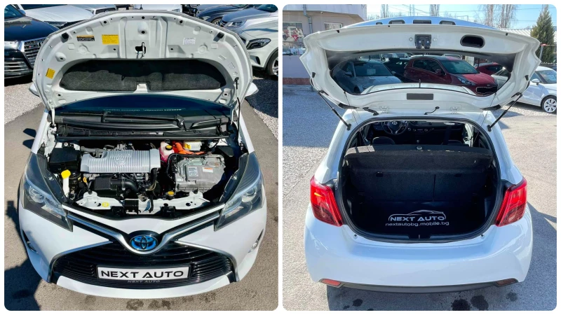 Toyota Yaris HYBRID КАМЕРА НАВИ E6B, снимка 16 - Автомобили и джипове - 49358557