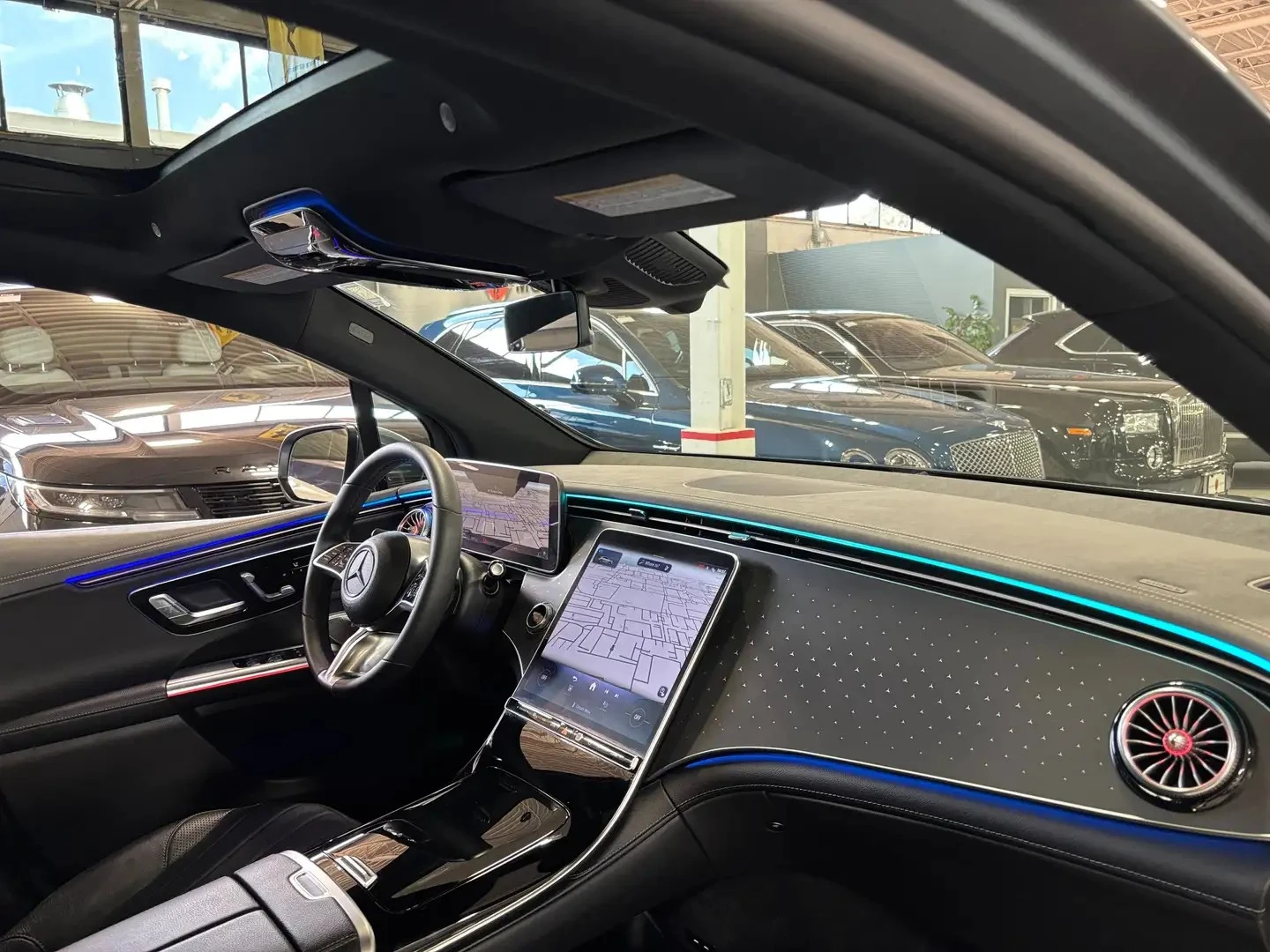 Mercedes-Benz EQE 350| 4MATIC| SUV| AMGPKG| CLUSTERNAV| 3DCAM| PANOR | Mobile.bg � ����������� 14