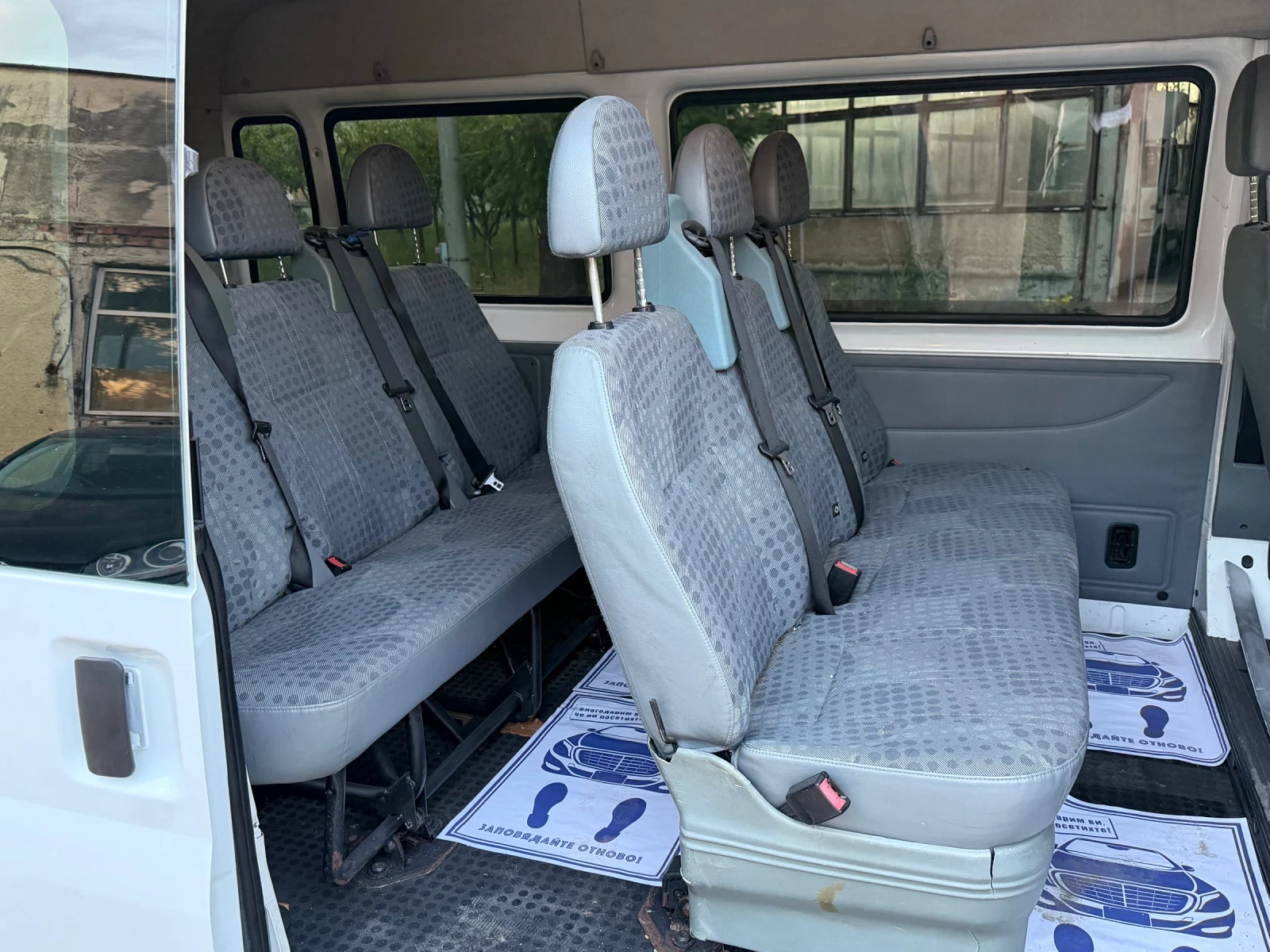 Ford Transit 2.2 140кс 6 скорости 9местен климатик, снимка 10 - Бусове и автобуси - 55775501