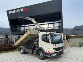 Mercedes-Benz Atego 918 Bluetec4 9500кг. Самосвал с кран 