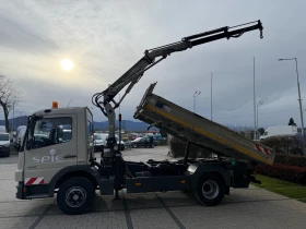 Mercedes-Benz Atego 918 Bluetec4 9500кг. Самосвал с кран , снимка 4 - Камиони - 53609995