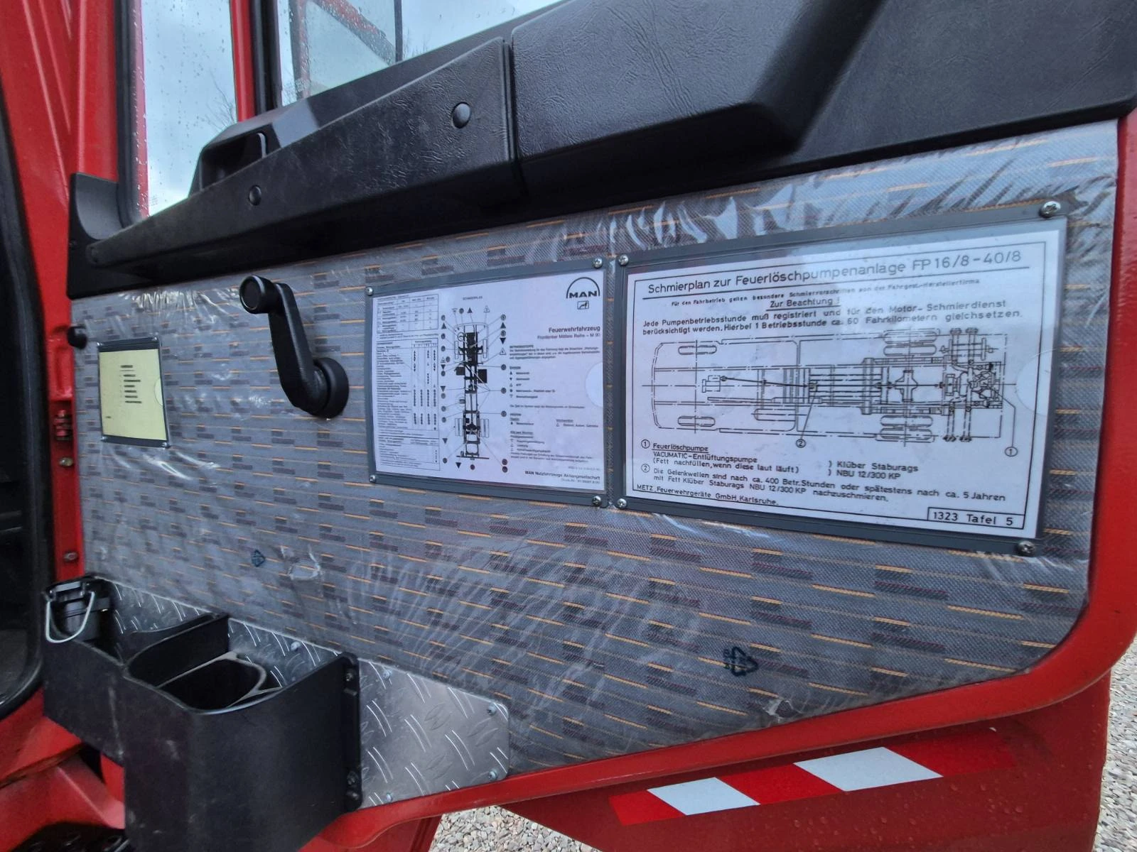 Man 12.222 4х4 LF16/12 Пожарен автомобил, снимка 11 - Камиони - 54171998