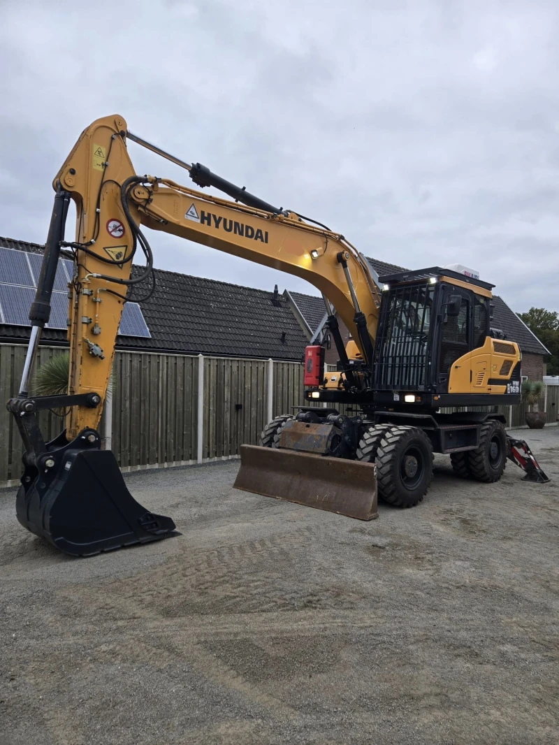 Багер Hyundai HW 160 ЛИЗИНГ, снимка 6 - Индустриална техника - 53341891