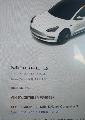 Tesla Model 3  4х4 Facelift Гаранция, снимка 16