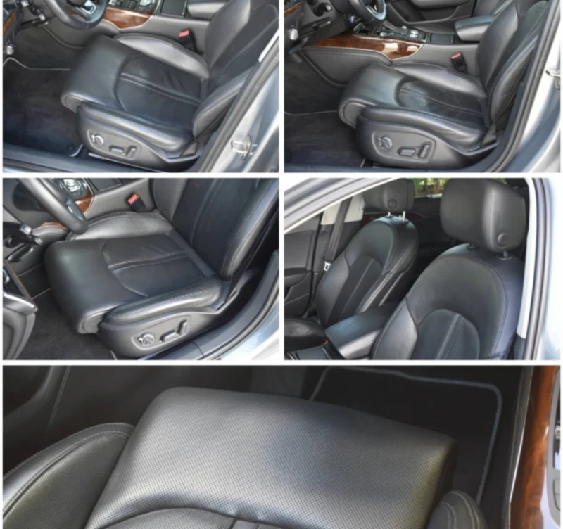 Audi A6 3.0 TDI* Alcantara таван* CarPlay* ВЕРИГИ* Въздух , снимка 10 - Автомобили и джипове - 52086114