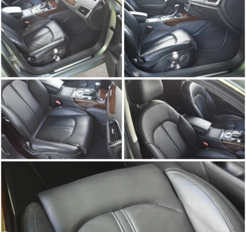 Audi A6 3.0 TDI* Alcantara таван* CarPlay* ВЕРИГИ* Въздух , снимка 9 - Автомобили и джипове - 52086114