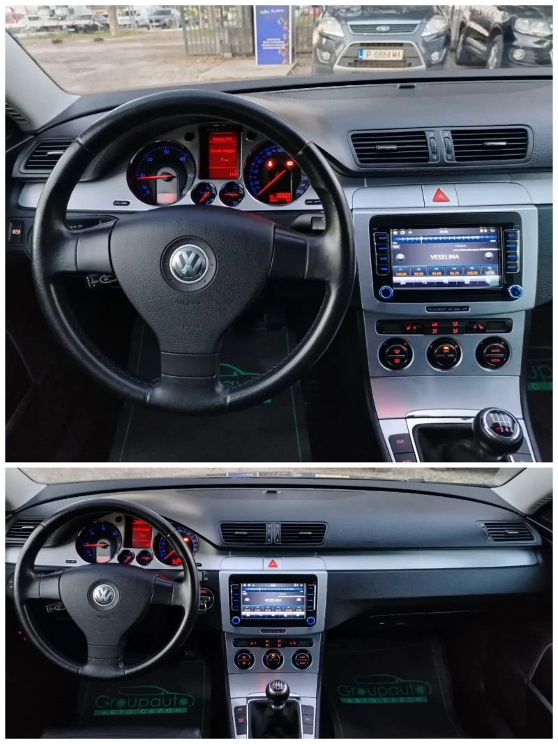 VW Passat 2.0tdi-140к.с/HIGH LINE/НАВИГАЦИЯ/КОЖА/КЛИМАТРОНИК, снимка 11 - Автомобили и джипове - 52215387