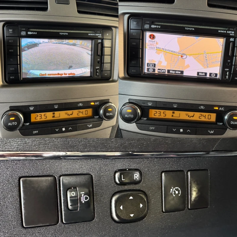 Toyota Avensis 1.8 VVT-i* * 147 kc* * EURO5* * НАВИГАЦИЯ, снимка 12 - Автомобили и джипове - 52827578