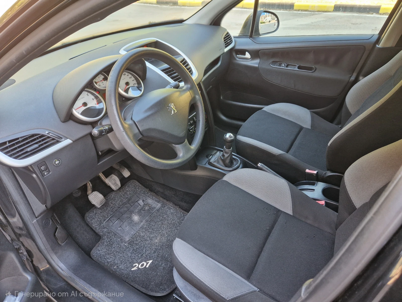 Peugeot 207 1.4i, 75кс, 10г, 132х.км.gaz.inj.BRC, снимка 9 - Автомобили и джипове - 54429398