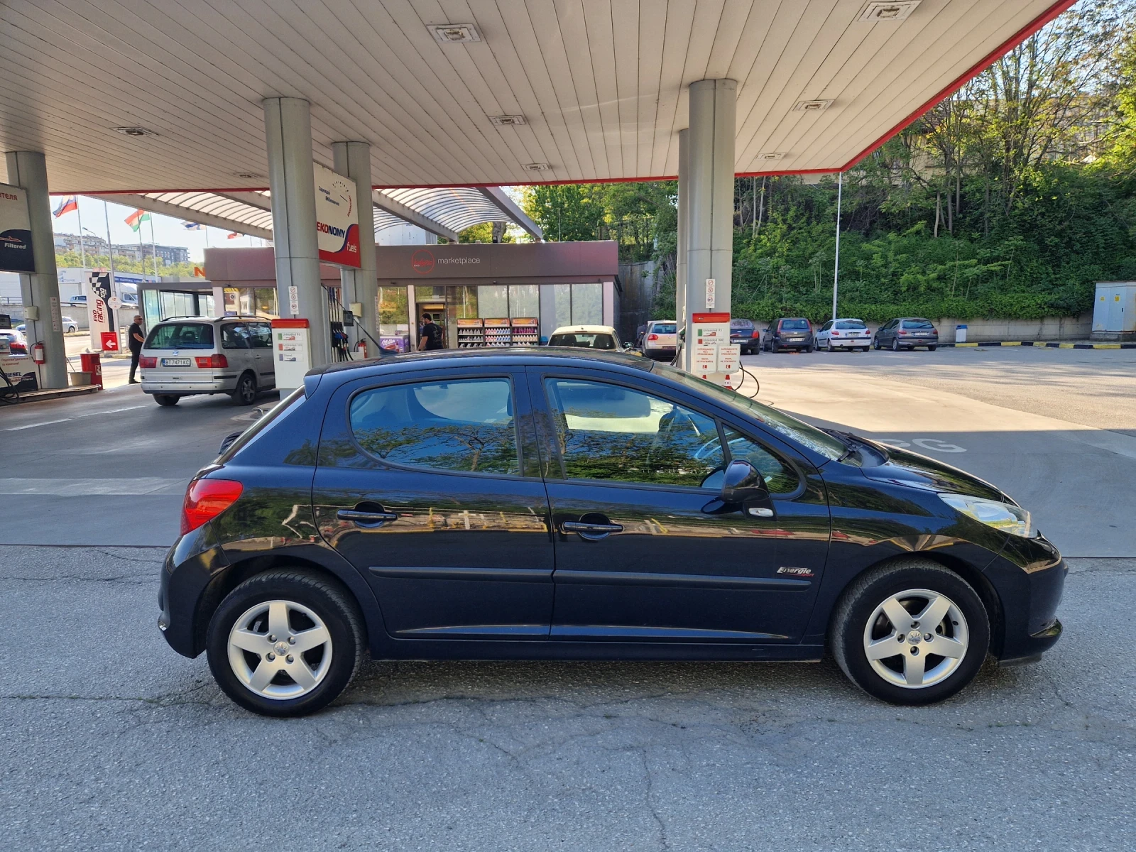Peugeot 207 1.4i, 75кс, 10г, 132х.км.gaz.inj.BRC, снимка 2 - Автомобили и джипове - 54429398