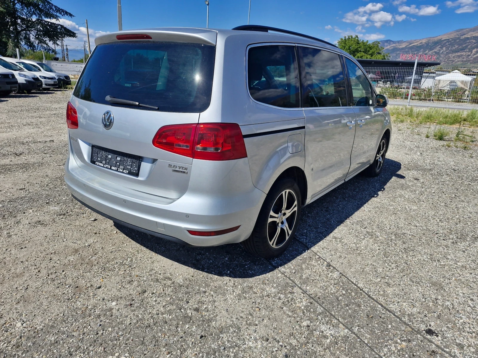 VW Sharan 4motion 140ks, снимка 7 - Автомобили и джипове - 54780884