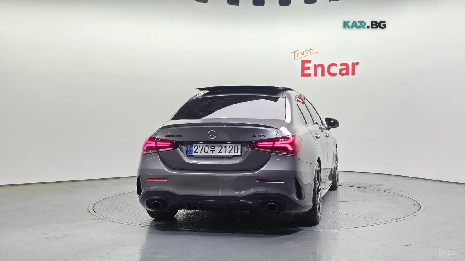 Mercedes-Benz A 35 AMG* 4MATIC* ПОДГРЕВ* КАМЕРА* SUNROOF* М.ТОЧКА, снимка 4 - Автомобили и джипове - 55790562