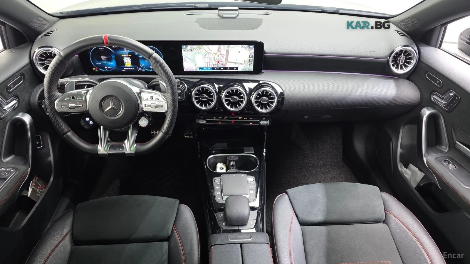 Mercedes-Benz A 35 AMG* 4MATIC* ПОДГРЕВ* КАМЕРА* SUNROOF* М.ТОЧКА, снимка 5 - Автомобили и джипове - 55790562