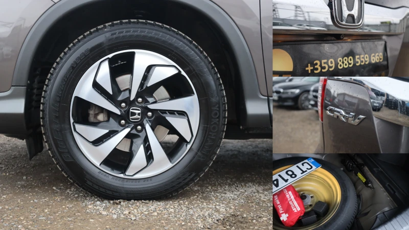 Honda Cr-v 1.6d Aut #KAM #LEDER Xenon 90Kkm #18Zoll #iCarbg, снимка 17 - Автомобили и джипове - 53286473