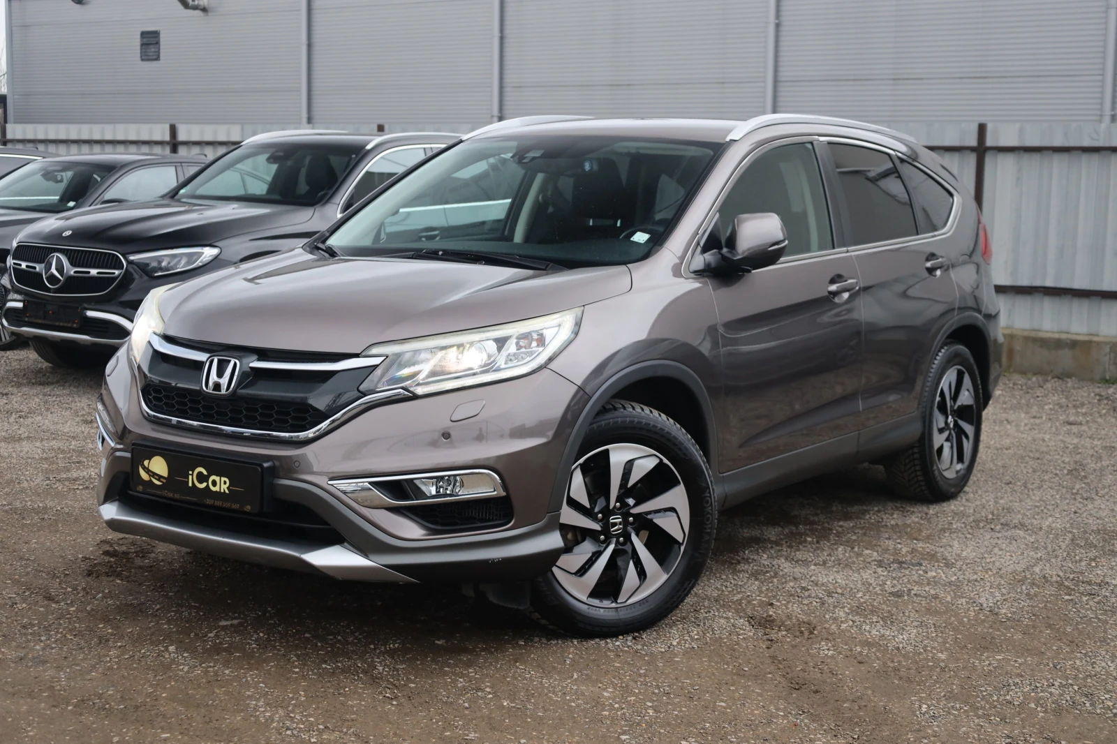 Honda Cr-v 1.6d Aut #KAM #LEDER Xenon 90Kkm #18Zoll #iCarbg, снимка 1
