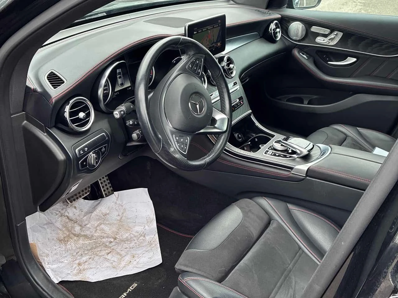 Mercedes-Benz GLC 43 AMG BURMESTER * PANO * KEYLESS *  ПОДГРЕВИ * CARFAX, снимка 5 - Автомобили и джипове - 54488202