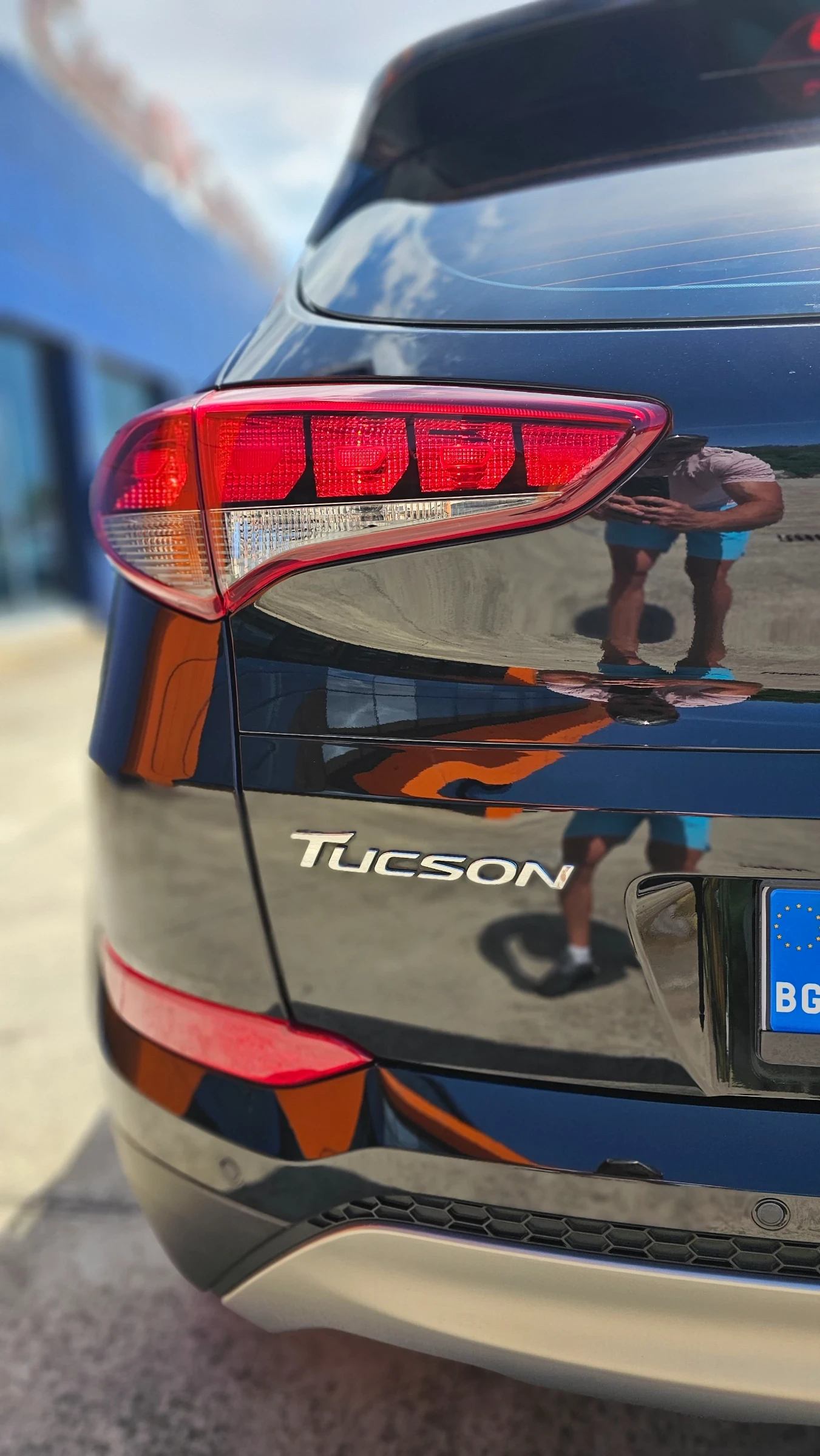 Hyundai Tucson ВНОС ОТ ЮЖНА КОРЕЯ/100000КМ, снимка 17 - Автомобили и джипове - 54813092