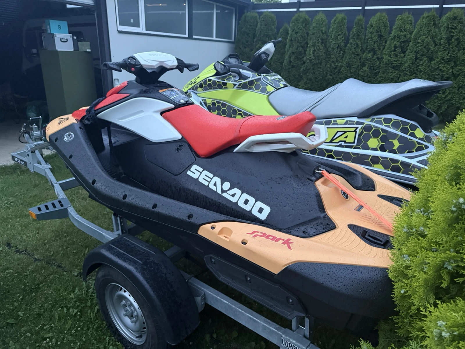 Джет Kawasaki Spark 90, снимка 3 - Воден транспорт - 55236625
