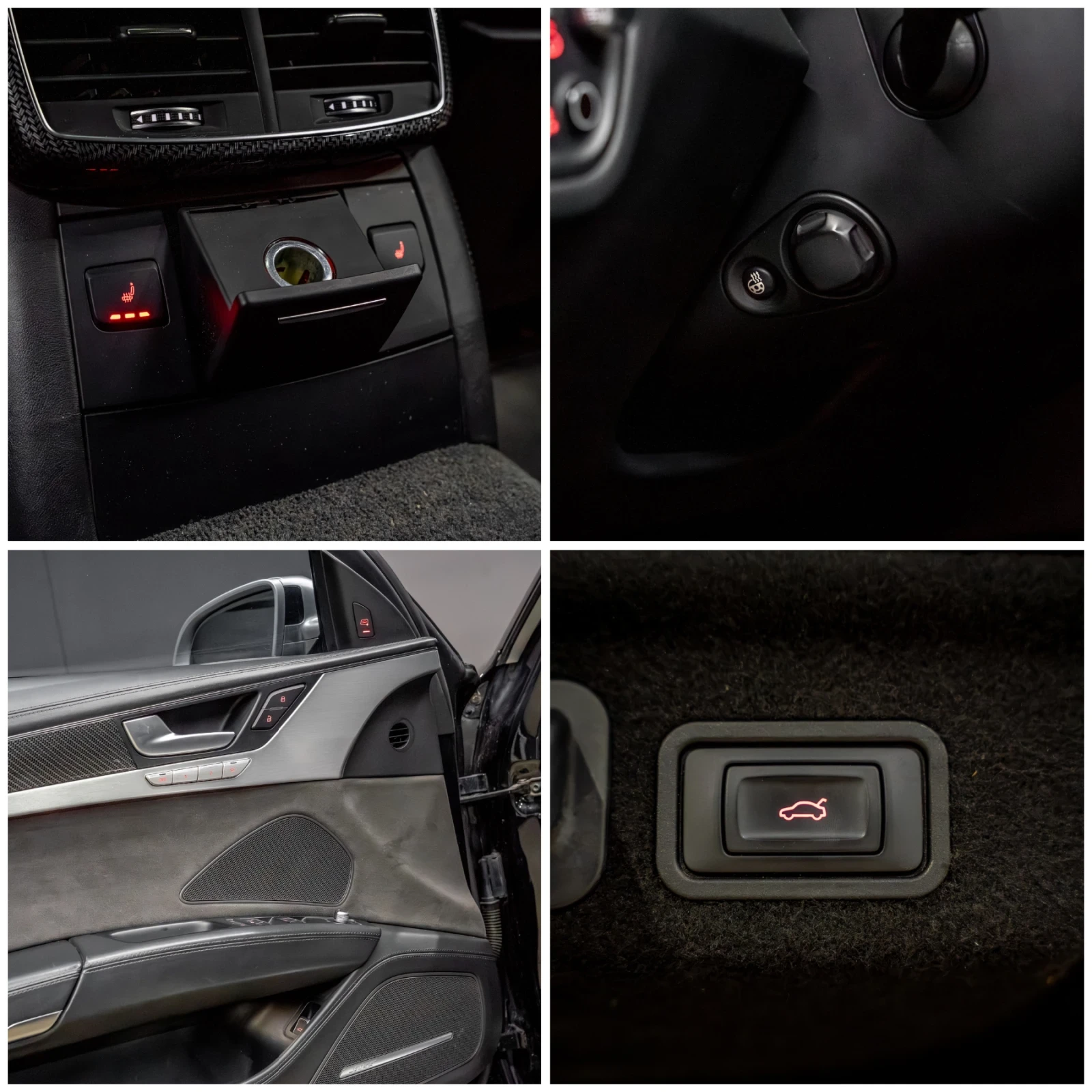 Audi A8 4.2 TDI /MATRIX /S8 OPTIC /HUD /NIGHT PACK /CARBON, снимка 17 - Автомобили и джипове - 52733413