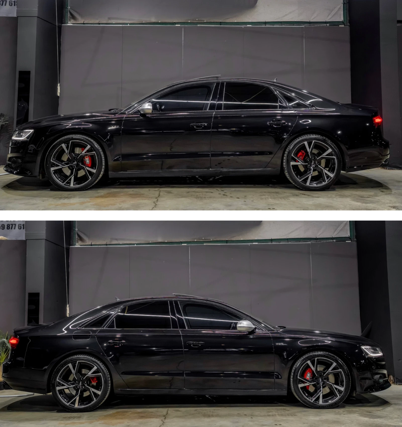 Audi A8 4.2 TDI /MATRIX /S8 OPTIC /HUD /NIGHT PACK /CARBON, снимка 7 - Автомобили и джипове - 52733413