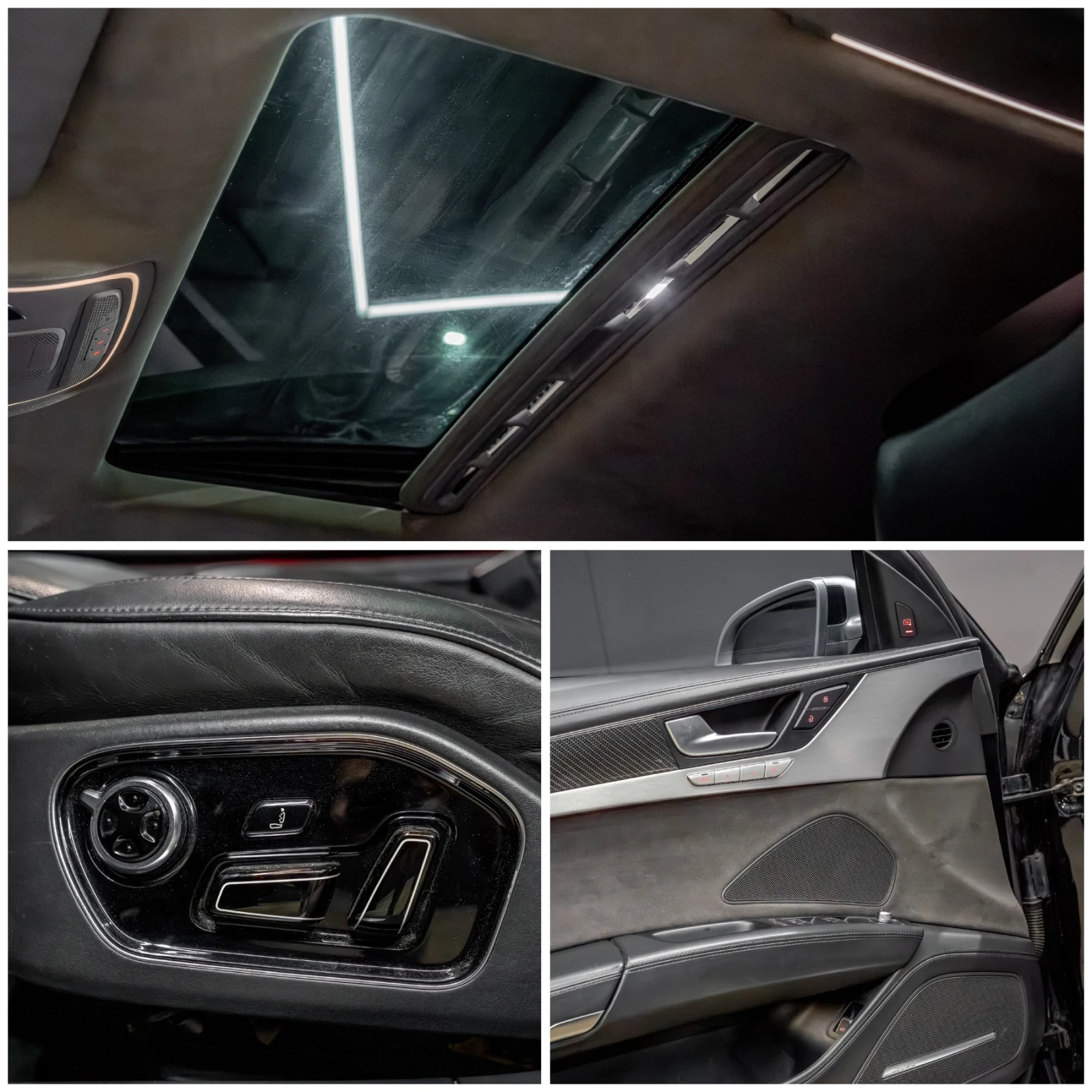 Audi A8 4.2 TDI /MATRIX /S8 OPTIC /HUD /NIGHT PACK /CARBON, снимка 16 - Автомобили и джипове - 52733413