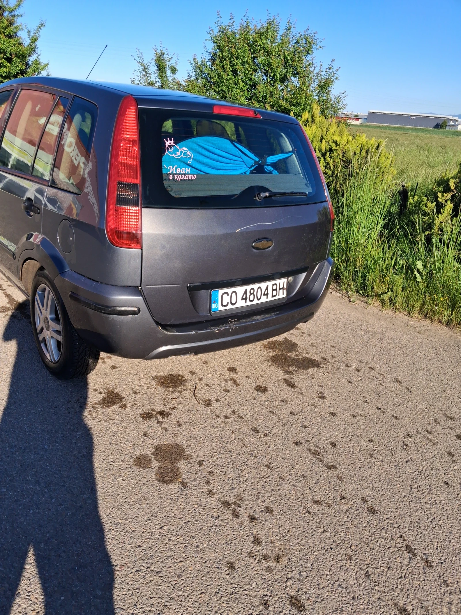 Ford Fusion 1.6 16V 100к.с Климатик! , снимка 4 - Автомобили и джипове - 54654938