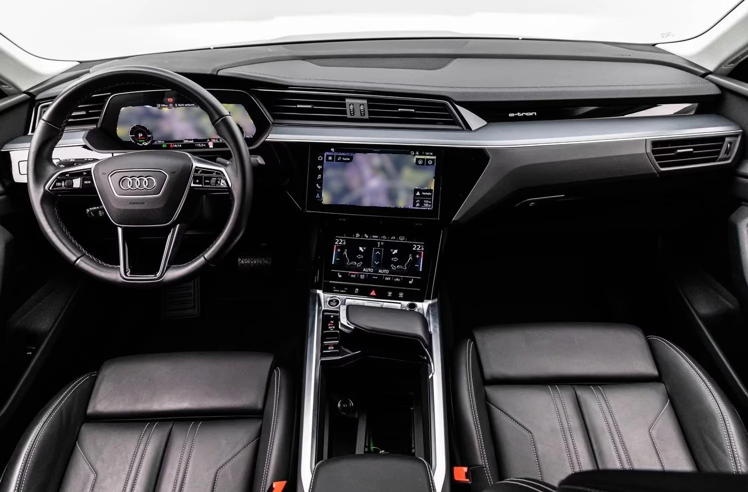 Audi Q8 50 E-TRON/ S-LINE/ QUATTRO/ SPORTBACK/ 360/ MATRIX, снимка 12 - Автомобили и джипове - 55204052