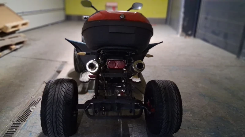 Jinlun JL 250 350 кубика F1 макси база ХХL, снимка 5 - Мотоциклети и мототехника - 52448645