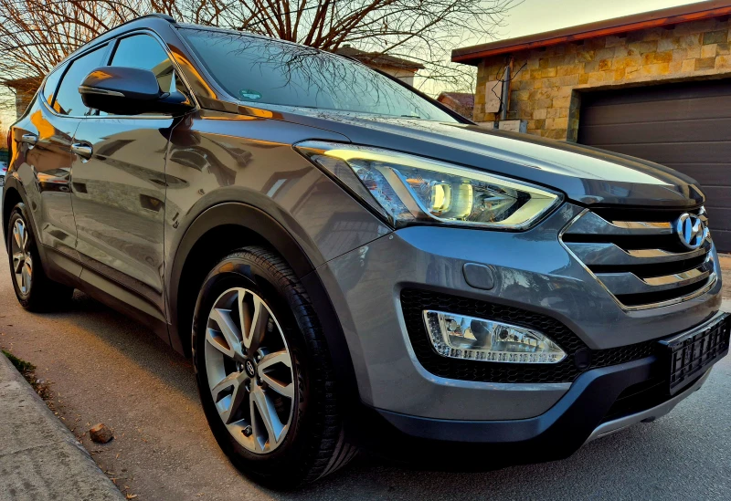 Hyundai Santa fe 2.2d-EXECUTIVE- navi- кожа-veriga-AVTOMAT-НОВ, снимка 4 - Автомобили и джипове - 49089644