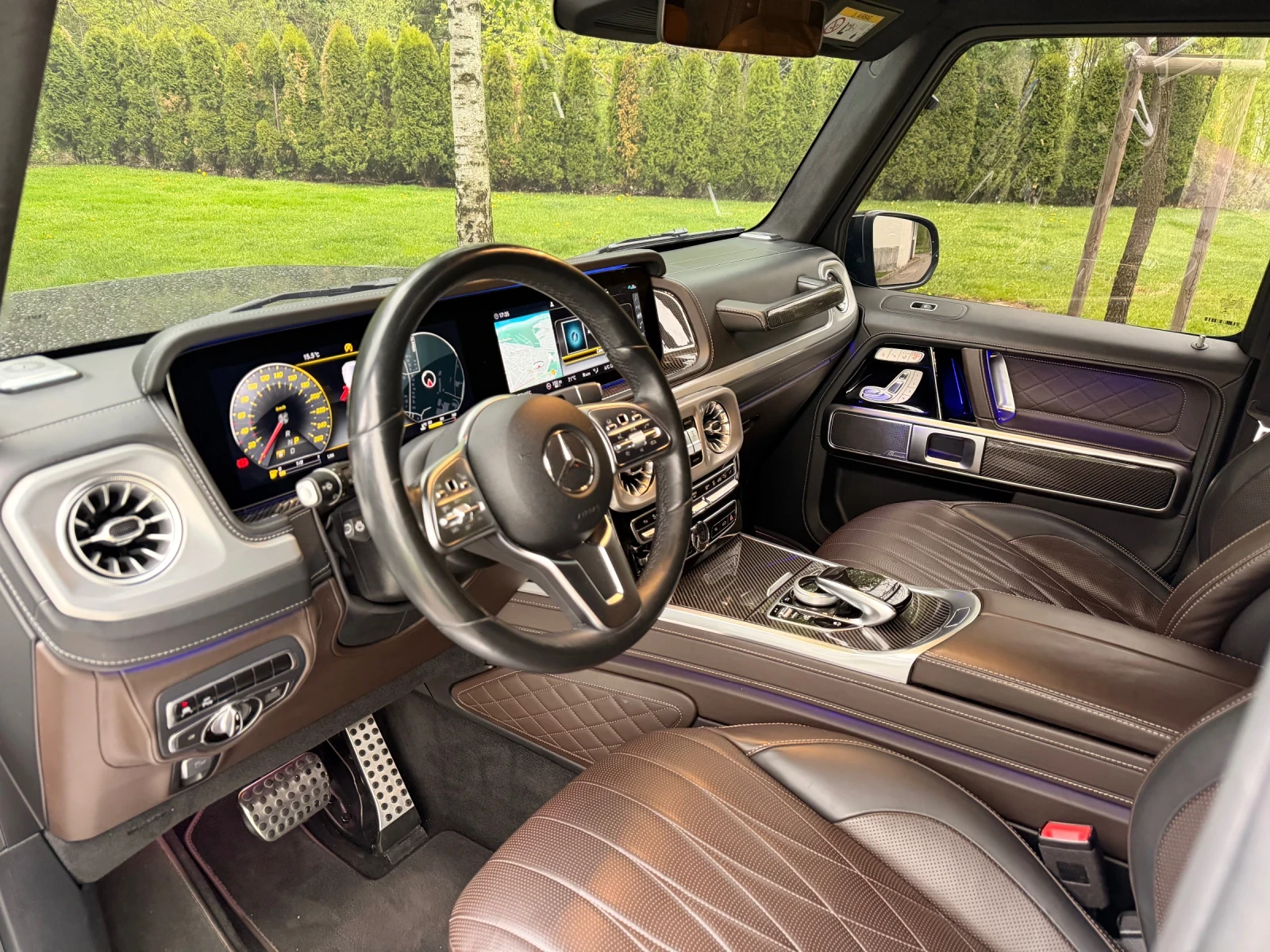 Mercedes-Benz G 500 AMG OPTIC / ВЕНТИЛАЦИЯ / TV, снимка 9 - Автомобили и джипове - 54483046