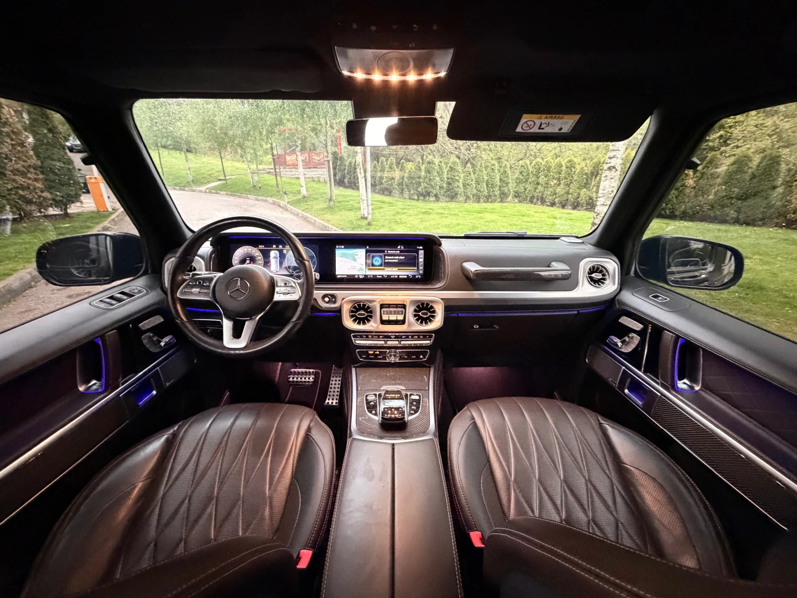 Mercedes-Benz G 500 AMG OPTIC / ВЕНТИЛАЦИЯ / TV, снимка 12 - Автомобили и джипове - 54483046