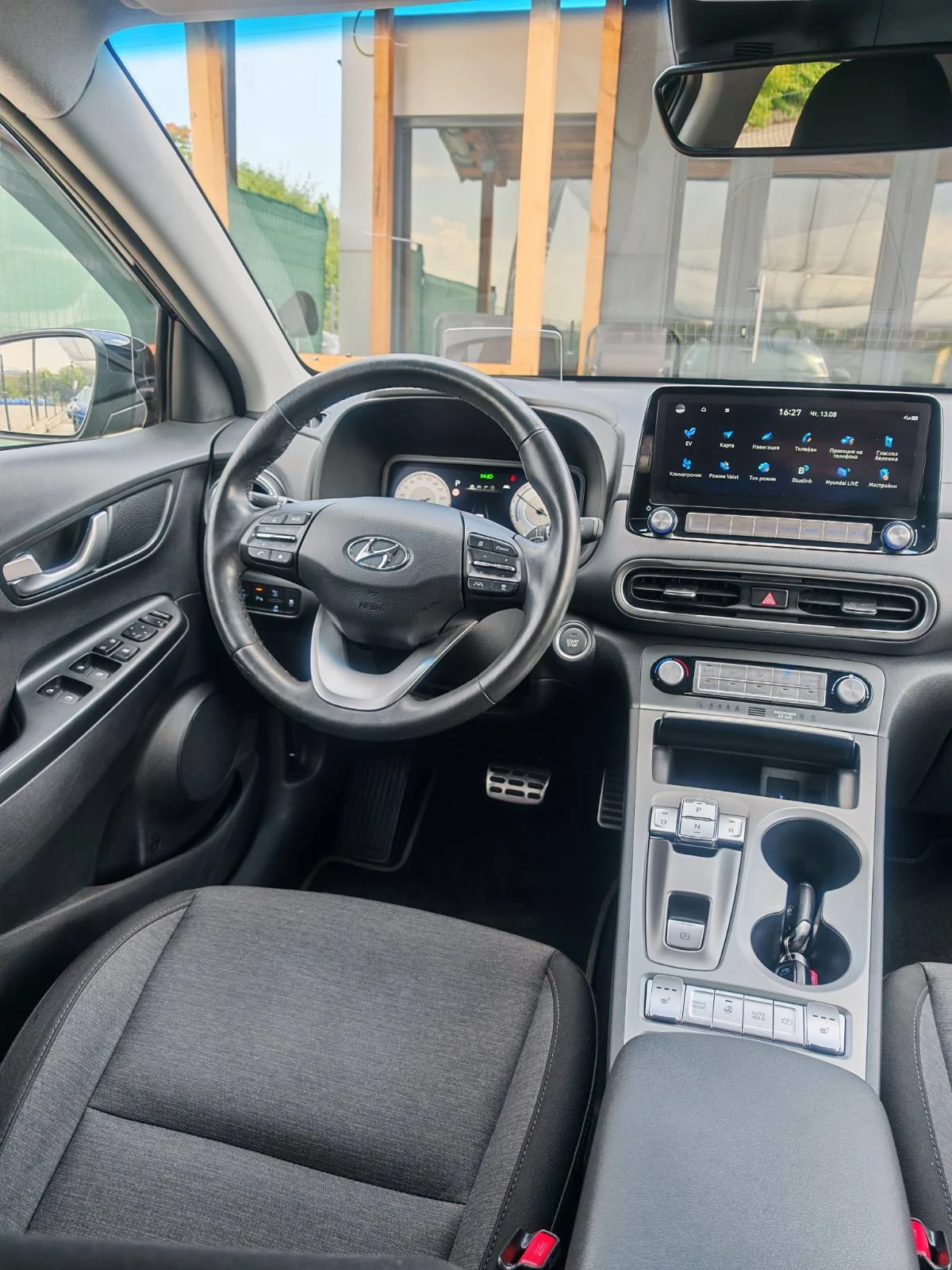 Hyundai Kona 64KWh/PRIME/ГАРАНЦИЯ/SOH100%/BLUELINK/2022г., снимка 11 - Автомобили и джипове - 55655623