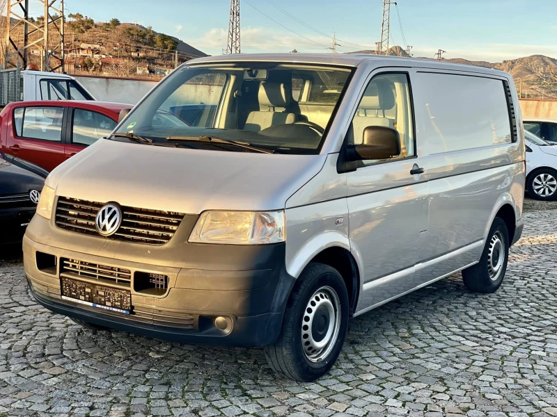 VW Transporter 1.9 КЛИМАТИК, снимка 1 - Бусове и автобуси - 48381363