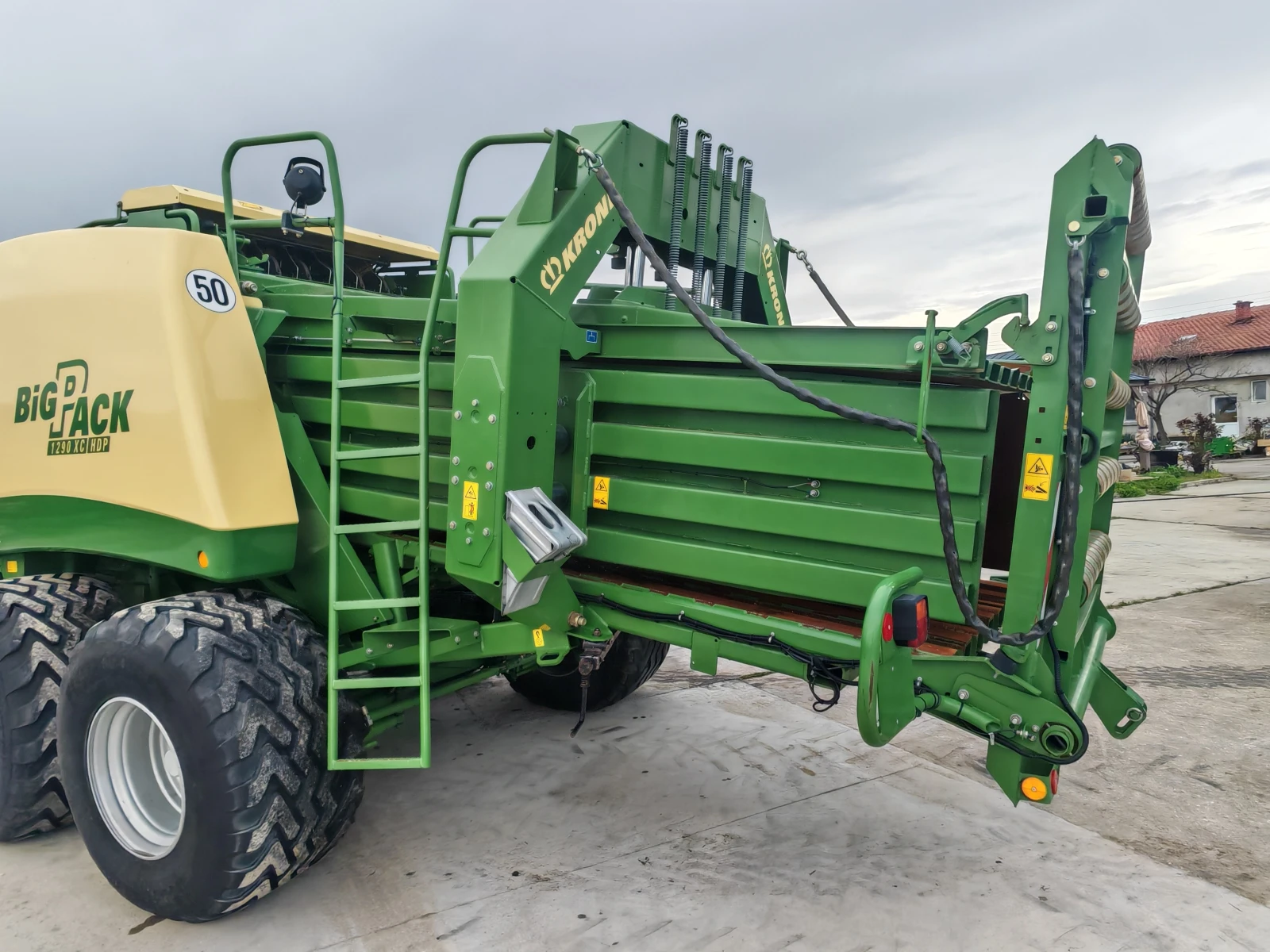 Балировачка Krone 1290 HDP XC лизинг с първоначална вноска 20 %, снимка 6 - Селскостопанска техника - 54083873