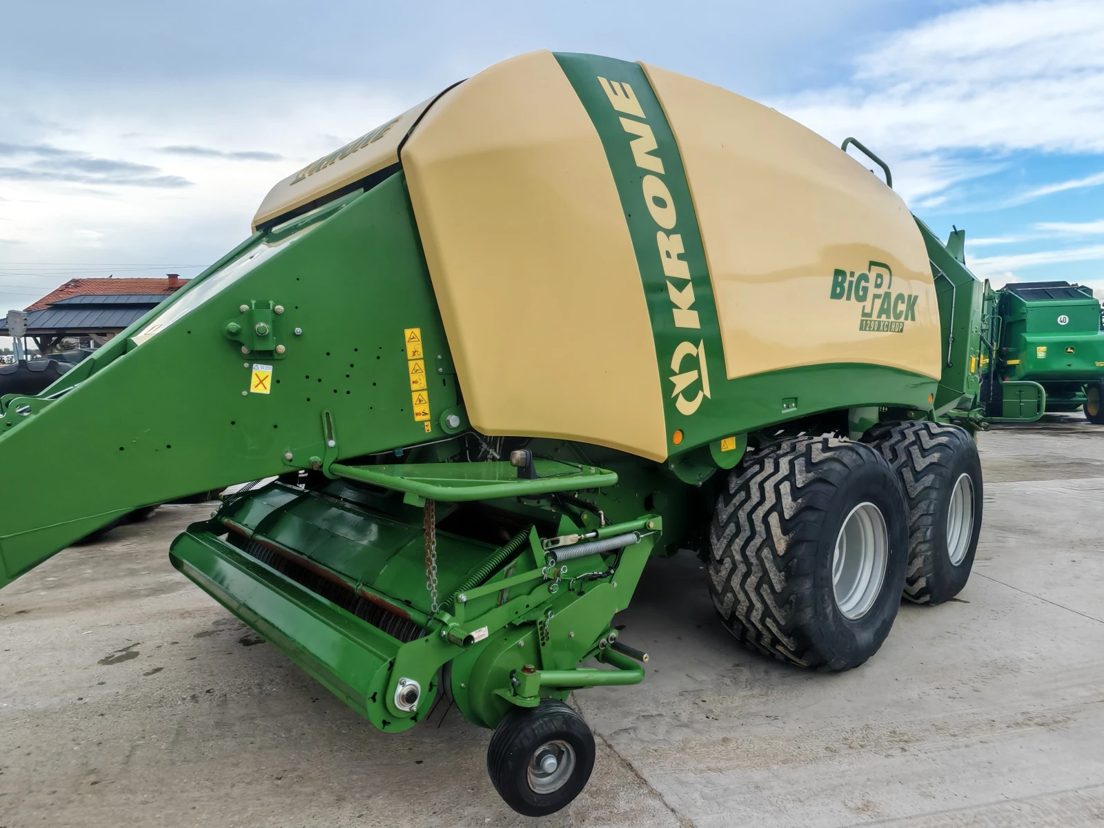 Балировачка Krone 1290 HDP XC лизинг с първоначална вноска 20 %, снимка 8 - Селскостопанска техника - 54083873