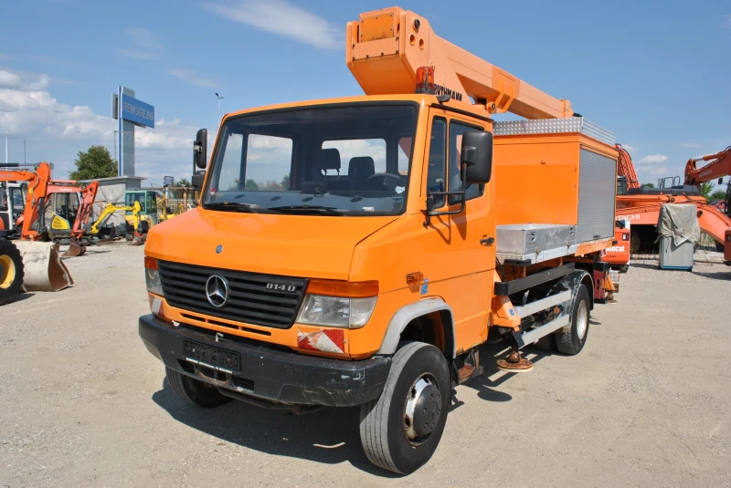 Автовишка Mercedes-Benz 814 4x4 RUTHMANN, снимка 17 - Индустриална техника - 47279535