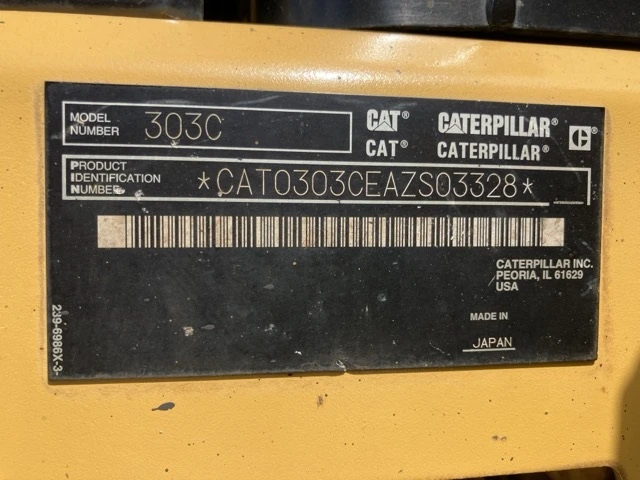 Багер Cat 303CCR - ОЧАКВАН 18.12.2026!!!, снимка 9 - Индустриална техника - 55730323