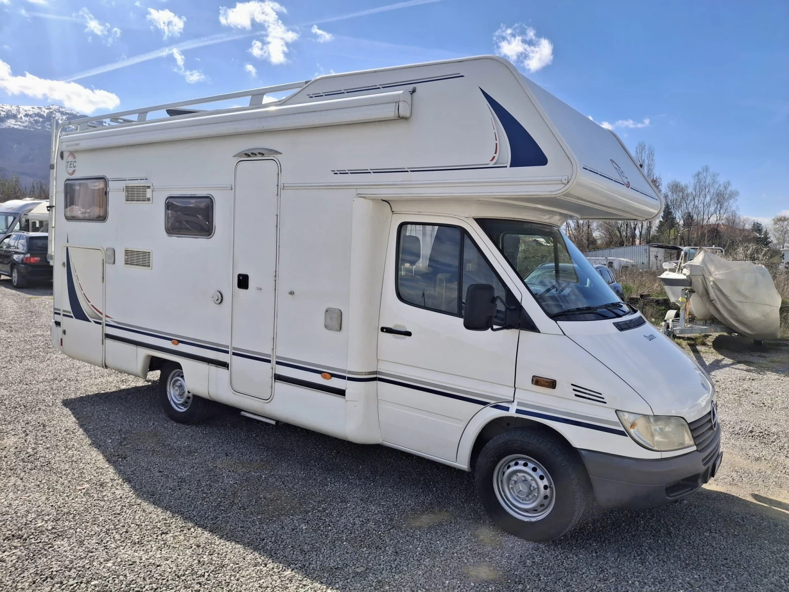 Кемпер Mercedes-Benz TEC Hymer 313 CDI, снимка 2 - Каравани и кемпери - 54129191